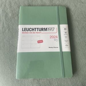 BNWT LEUCHTTURM 1917 2024 softcover weekly planner A5